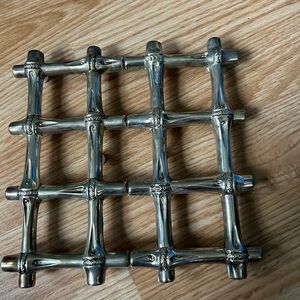 Silver plated hot rack